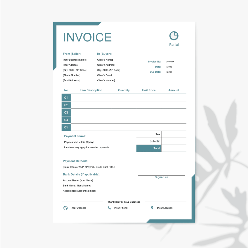 invoice and quote templates