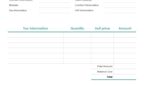 TAX Invoice